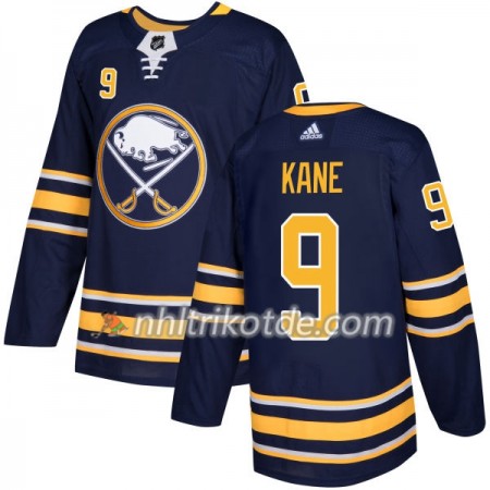 Buffalo Sabres Trikot Evander Kane 9 Adidas 2017-2018 Marineblau Authentic - Herren